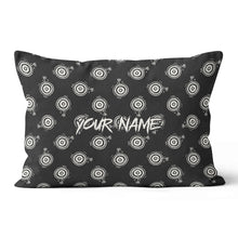 Load image into Gallery viewer, Personalized Black Doodle Archery Pillow Custom Gifts For Archery Lovers VHM0874