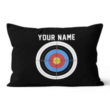 Load image into Gallery viewer, Personalized Black Pillow Archery 3d Target Best Archery Target Pillow TDM0747