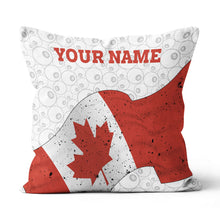 Load image into Gallery viewer, Personalized Canadian Flag 8 Ball Billiard Pillow Custom Billiards Gifts VHM0863