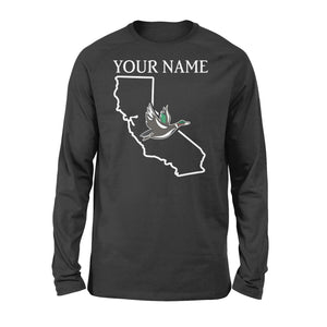 Teal Hunting California Duck Hunting Waterfowl Long sleeve - FSD1166