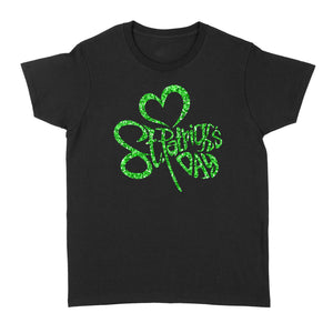 Men Women's St. Patrick's Day Shamrock T-Shirt - FSD1399D07