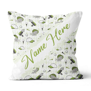 Customized Golf Pattern, Personalized Golf Decorative Pillows YYD0001