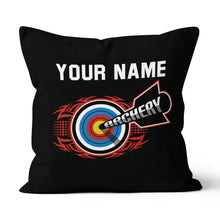 Load image into Gallery viewer, Personalized Bow And Arrow Archery Pillow Custom Gift For Archery Lovers VHM0857