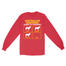 Load image into Gallery viewer, Australian Shepherd Standard Long Sleeve | Funny Guide to Training dog - FSD2410D08