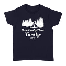 Load image into Gallery viewer, Family Camping Trip shirt, personalized family shirt NQSD68  - Standard Women&#39;s T-shirt