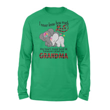 Load image into Gallery viewer, Love grandma, grandmother &#39;s shirt, gift  for grandma NQS779 D03 - Standard Long Sleeve