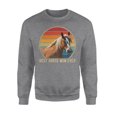 Load image into Gallery viewer, Custom photo best horse mom ever vintage personalized gift sweater