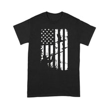 Load image into Gallery viewer, Duck Hunting American Flag Clothes, Shirt for hunter NQSD239- Standard T-shirt