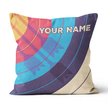Load image into Gallery viewer, Archery Target Arrow Shadow Pillows Custom Throw Pillows Archery Gifts TDM0800