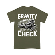 Load image into Gallery viewer, Dirt Bike Men T-shirt - Gravity Check - Cool Extreme Motocross Biker Tee, Off-road Dirt Racing for Rider Dad Papa| NMS196 A01