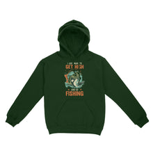 Load image into Gallery viewer, I just want to get high and go fishing D02 NQS2429 Standard Hoodie