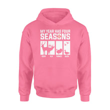 Load image into Gallery viewer, My year has four seasons hunting - Standard Hoodie D03