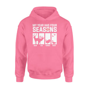 My year has four seasons hunting - Standard Hoodie D03